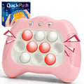 AOTIBO Fast Push Machine front view, compact handheld sensory toy for focused play.