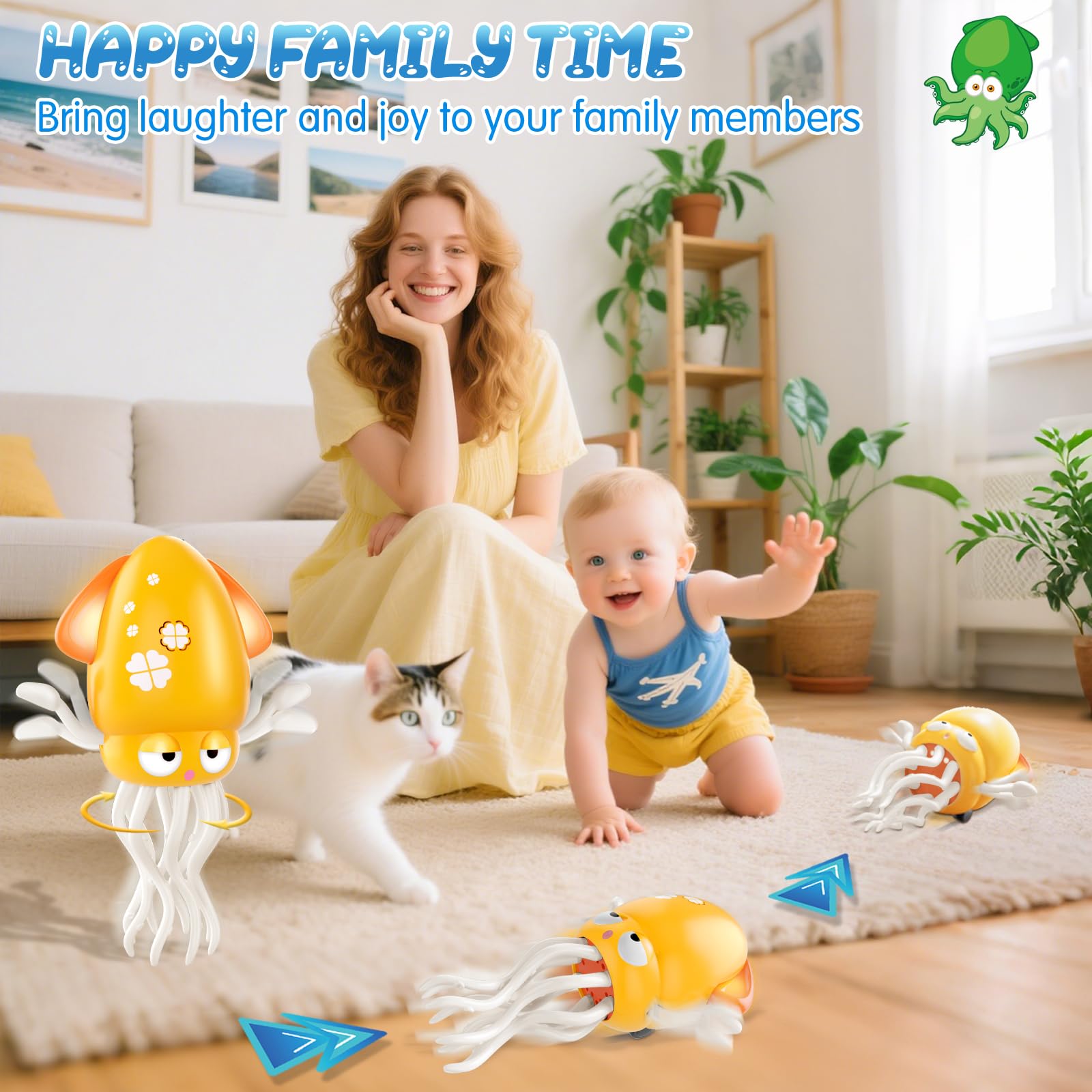 AOTIBO yellow toddler toy adds cheerful color to daily playtime