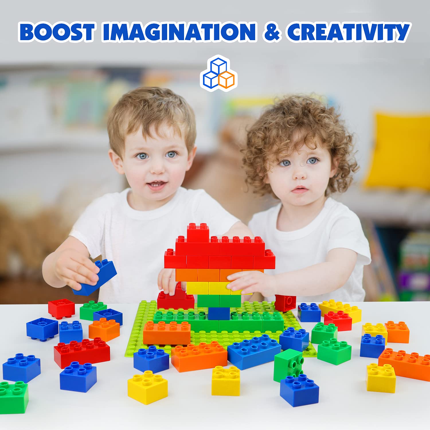 aotipol toddler-friendly blocks with rounded edges for safe learning