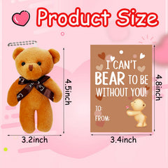 AouEtnay backpack bear toy a cuddly travel companion for kids.