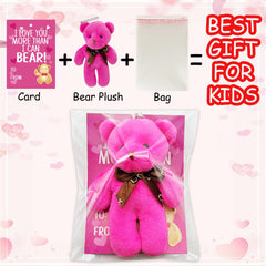 AouEtnay valentines cards with hearts pairing with bears to boost gift-giving moments.