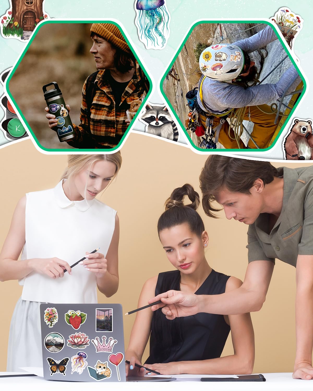 AOWDIAO gift ideas with stickers spark creativity and personalized presents.
