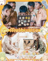 AOWDIAO vibrant animal designs perfect for classroom decor and DIY crafts.