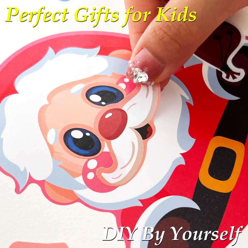 Aowplc Christmas stickers with polar bear images for seasonal classroom projects.