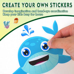 Aowplc Make-A-Face farm animals sheet for classroom activities.