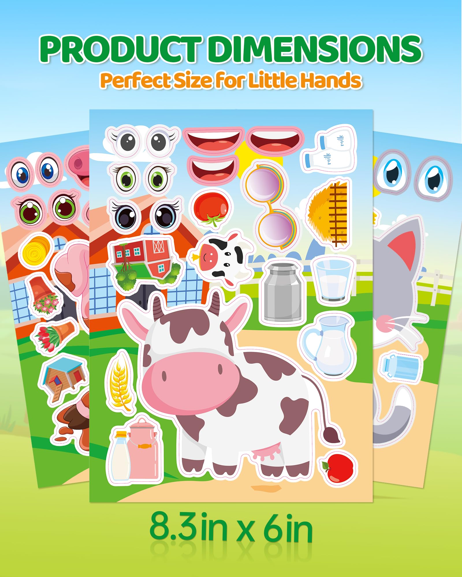 Aowplc screen‑free activities with stickers for travel and rainy days