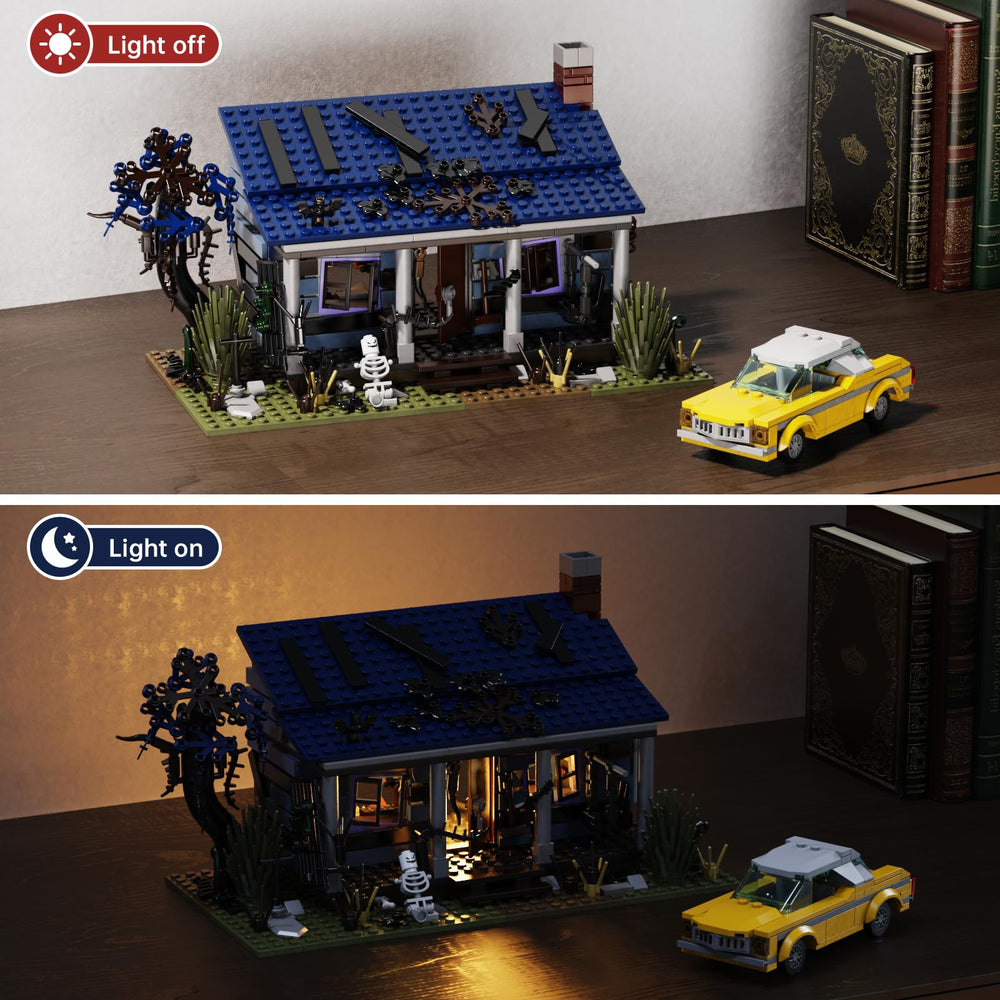 AOXEKBOLO Movable yellow car adds interactive action