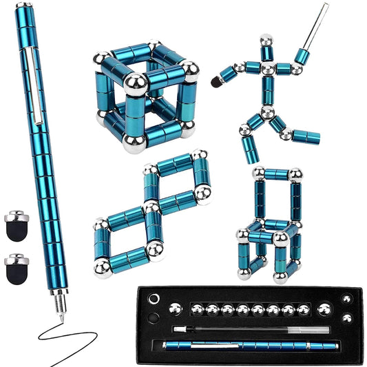 AOYALABOR magnetic fidget pen in use boosts focus and creative thinking during study