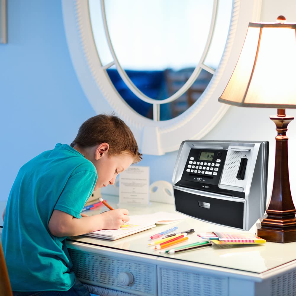 ApgBnk ATM voice prompts with adjustable volume for quiet use.