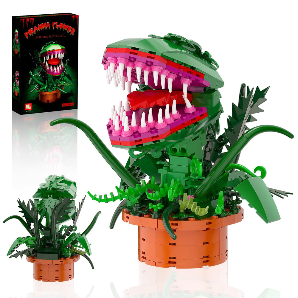 Aphpaio Audrey II mouth-open display for dramatic shelf presence.