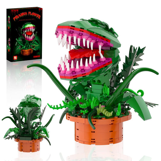 Aphpaio Audrey II mouth-open display for dramatic shelf presence.