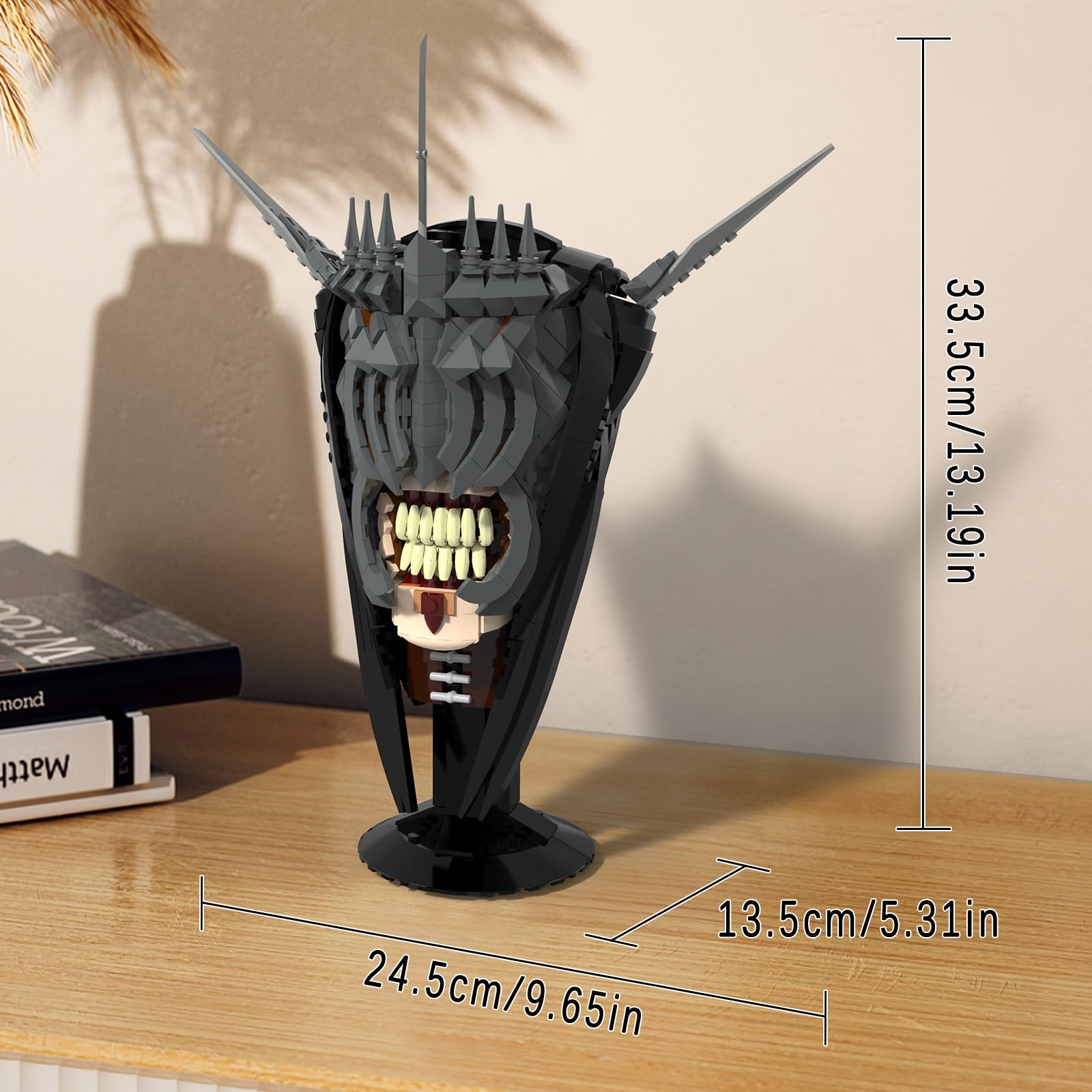 aphaio Lord Mouth of Sauron 674-pcs pack, ready for immersive building fun
