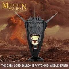 aphaio Lord Mouth of Sauron bricks detail, tactile colors and precise fit