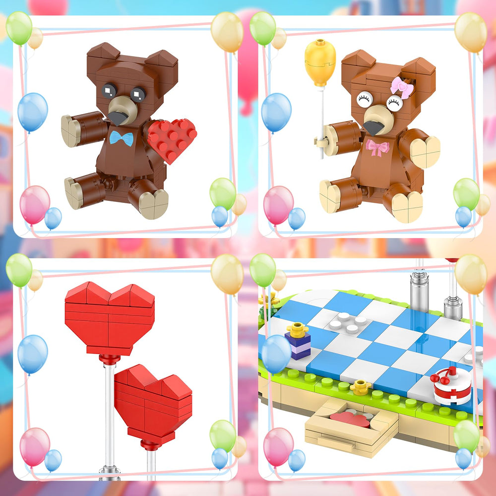 aphaio stage-floor with hidden love feature enhances wedding or anniversary displays