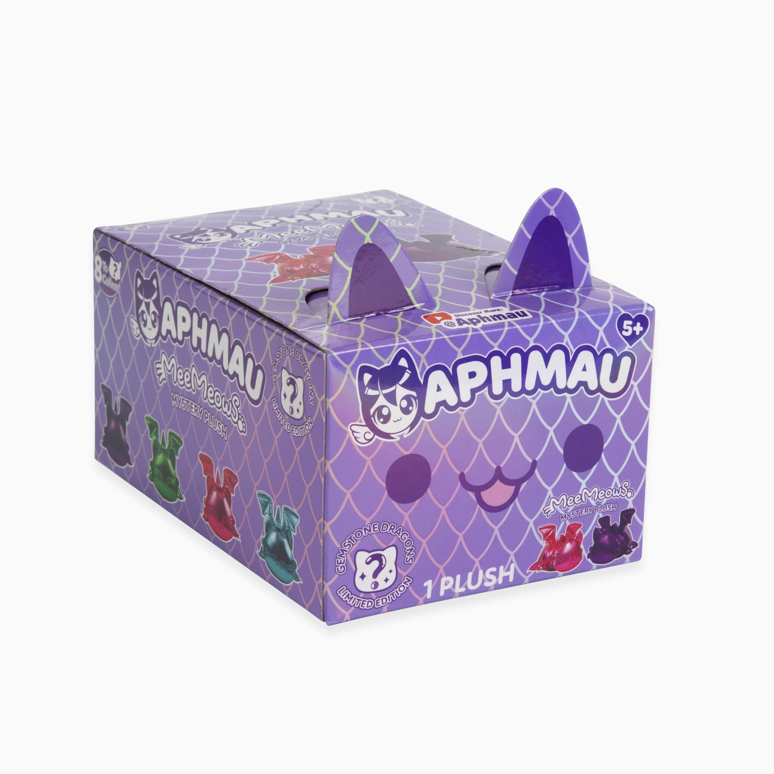 Aphmau Dragon MeeMeow Bronze Dragon plush, bright and friendly texture.