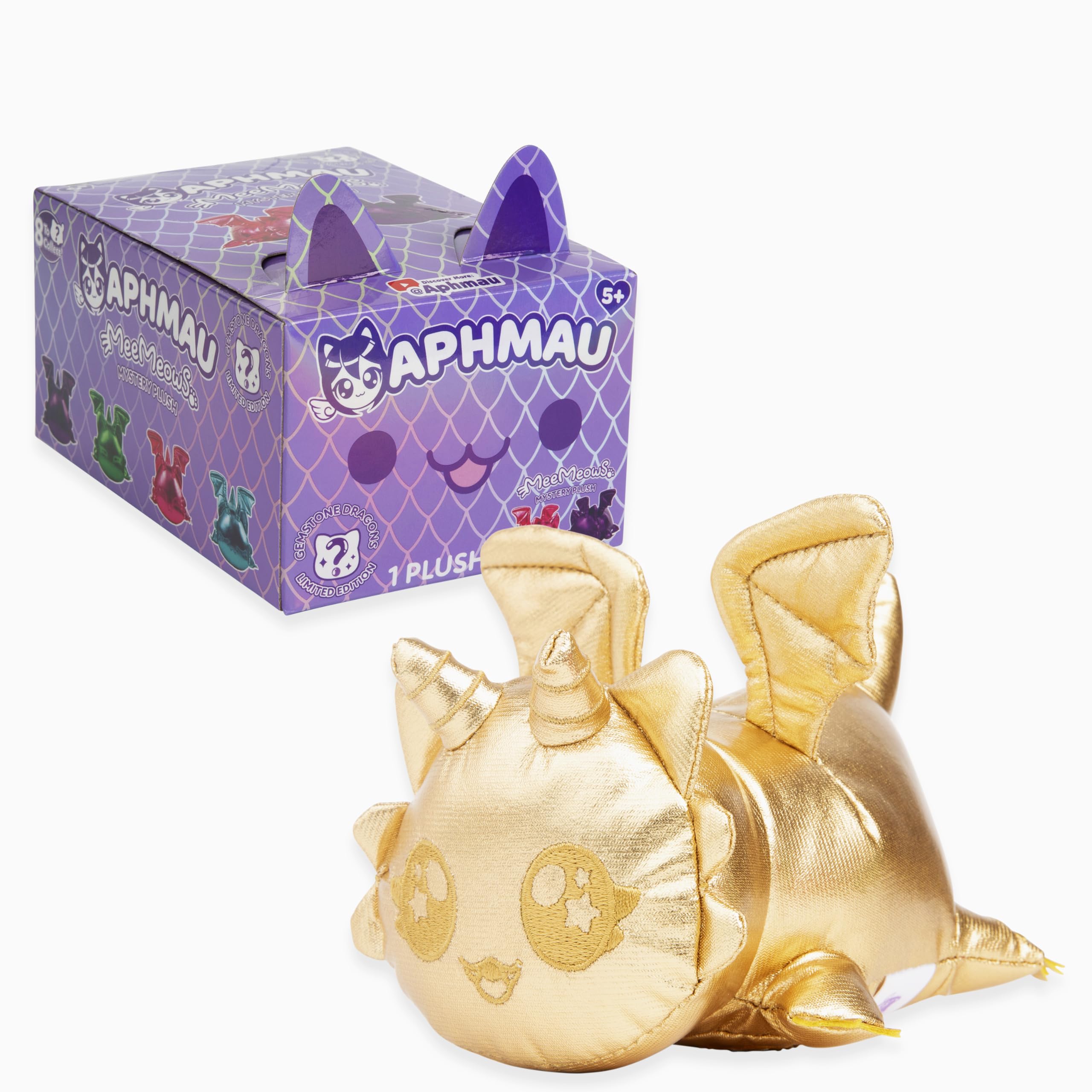 Aphmau MeeMeow soft plush texture close-up, emphasizing cuddle-worthy fabric.