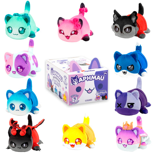 Aphmau MeeMeow Aphmau Cat plush with soft fabric for cozy hugs