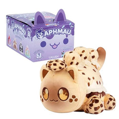 Aphmau MeeMeow Ice Cream Strawberry Cat plush playful and huggable.