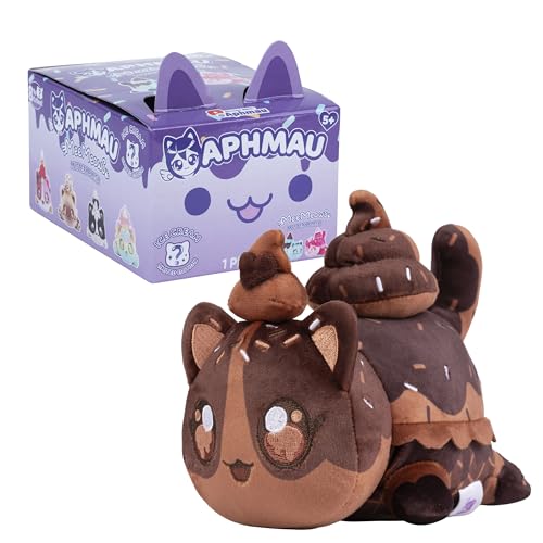 Aphmau MeeMeow Ice Cream Vanilla Cat plush great for collection.