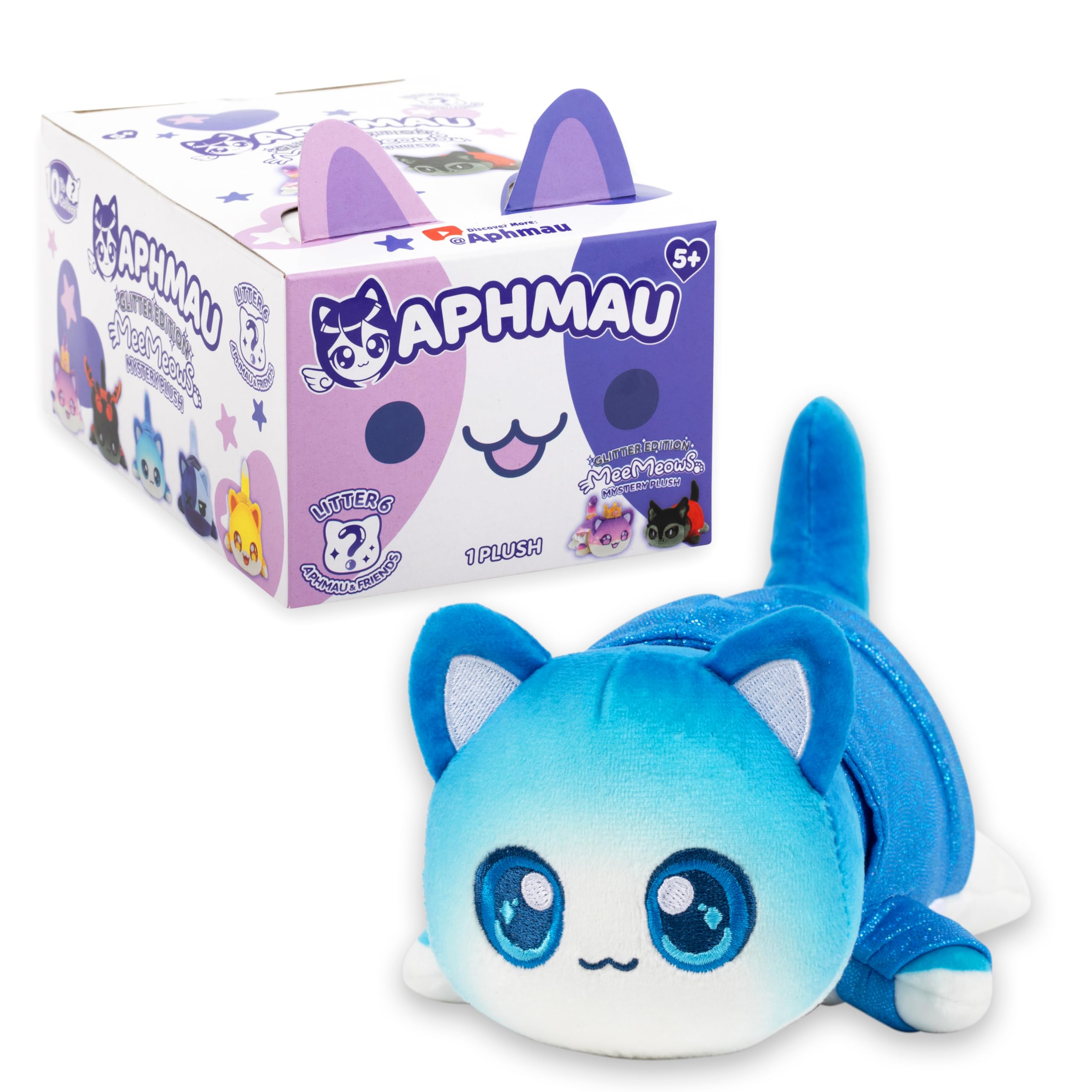 Pierce Cat MeeMeow from Litter 6, soft fabric for gentle hugs