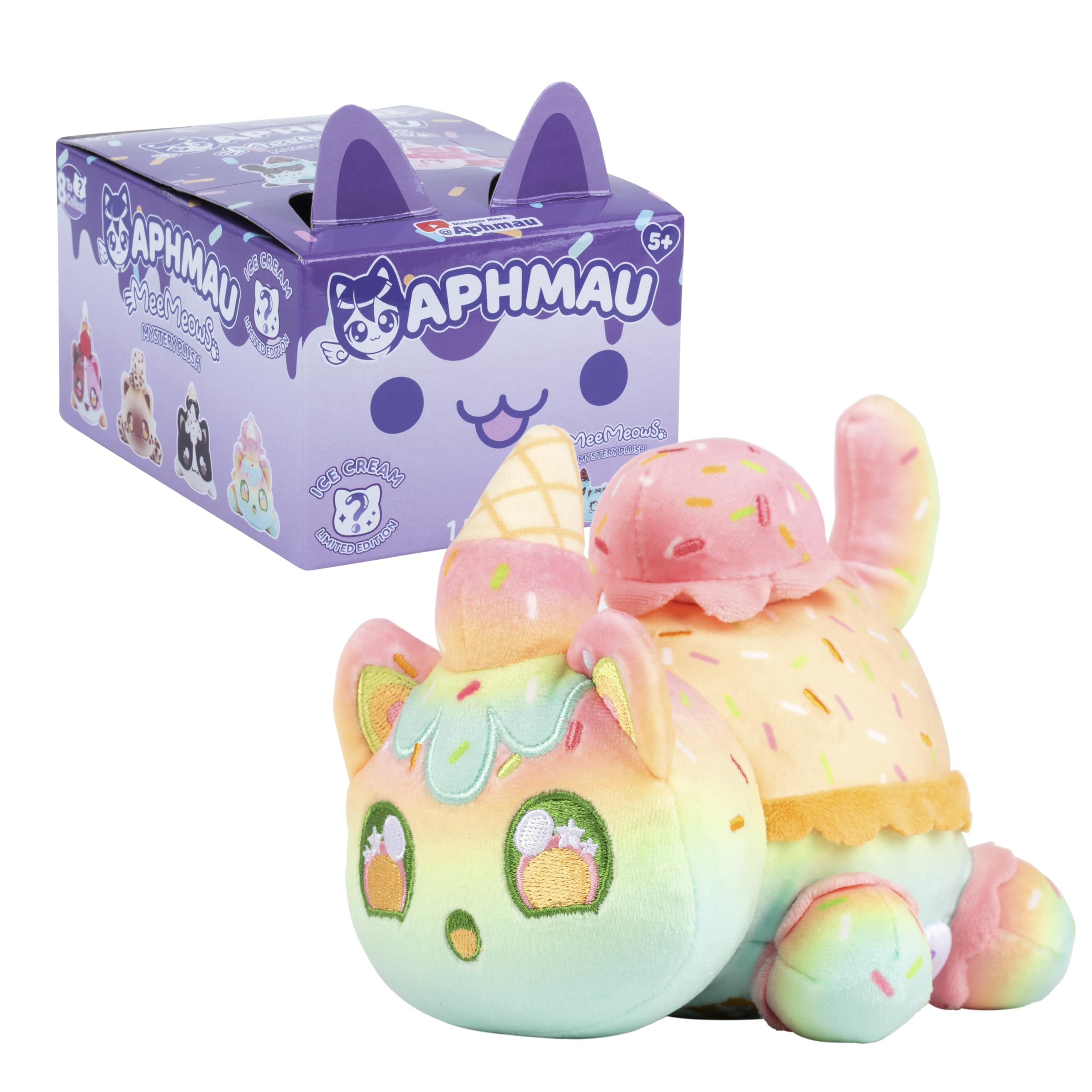 Aphmau MeeMeow Soft Huggable Material plush for comfy nights.