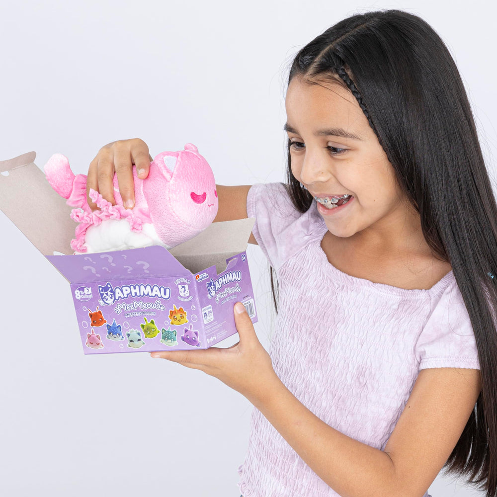 Aphmau MeeMeow Undersea Jellyfish Cat plush for imaginative adventures.