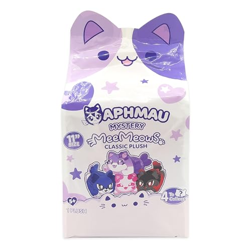 Aphmau MeeMeows 11-inch Ultima Aaron plush with detailed styling.