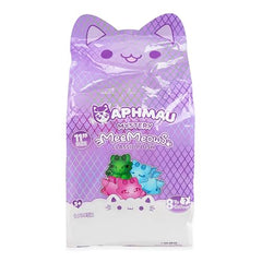 Aphmau MeeMeows 11-inch Jade Dragon plush, shimmering and ideal for display.