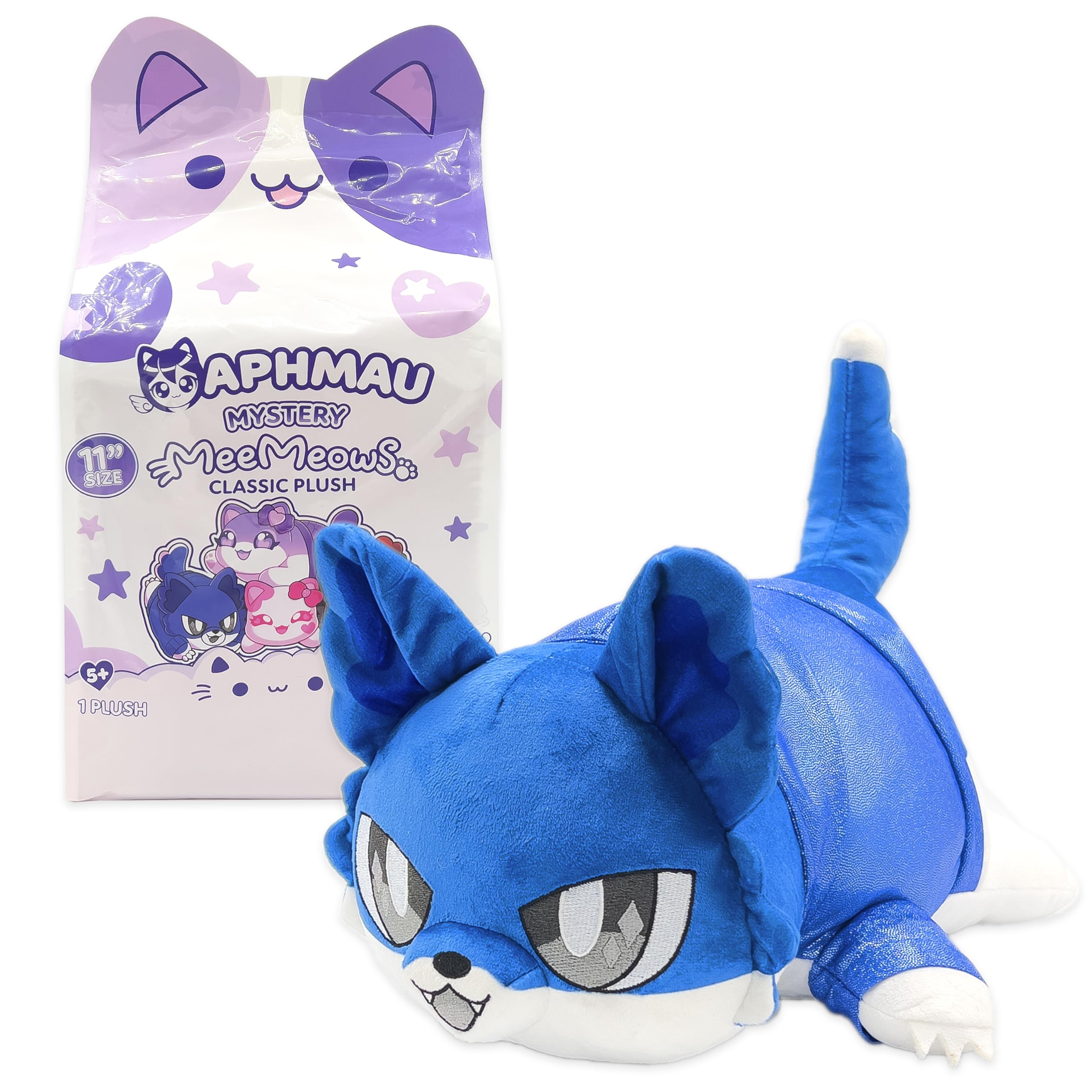 Blind box packaging for Aphmau MeeMeows, creating mystery collectible appeal.