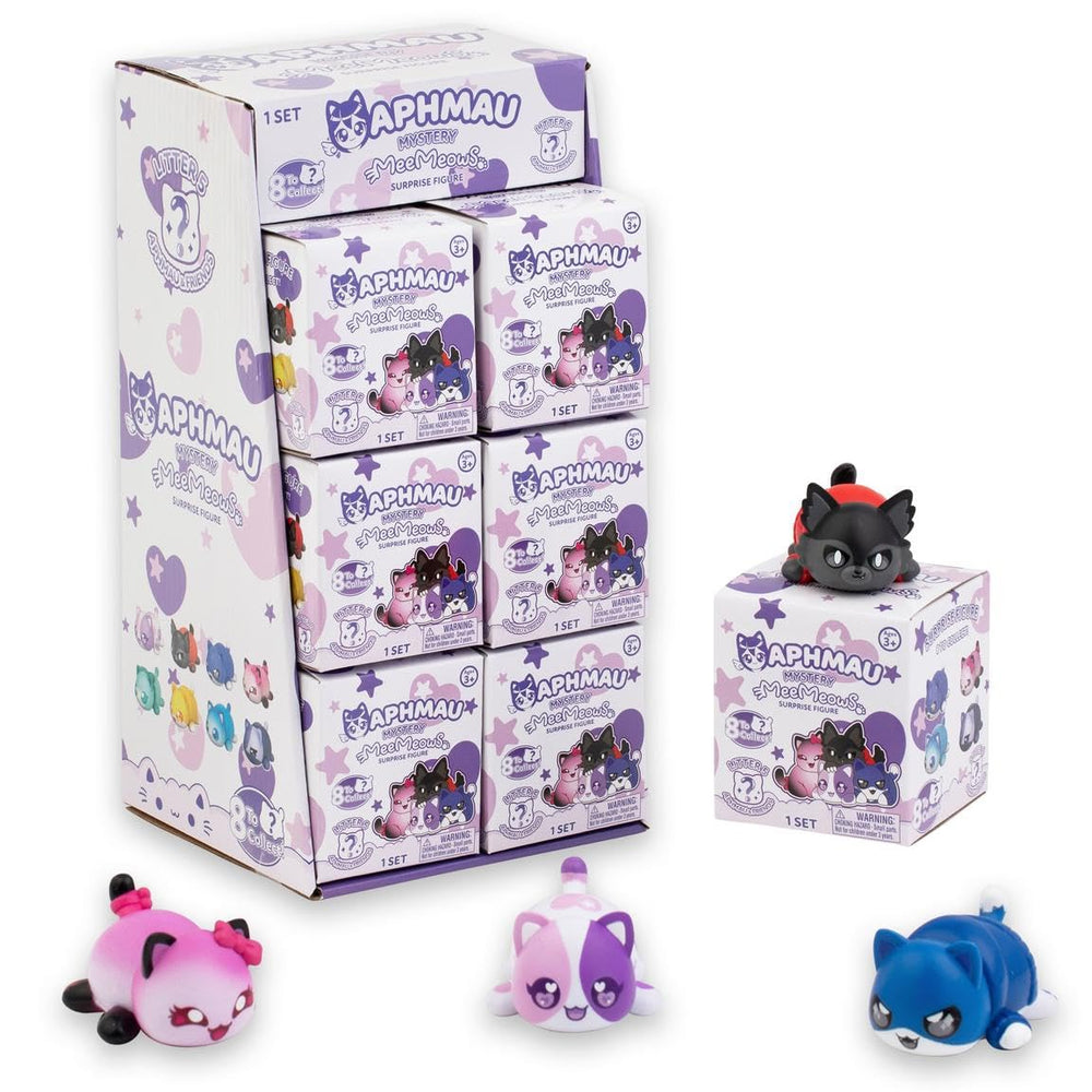 Aphmau MeeMeows Litter 5 blind box ready for unboxing and display.