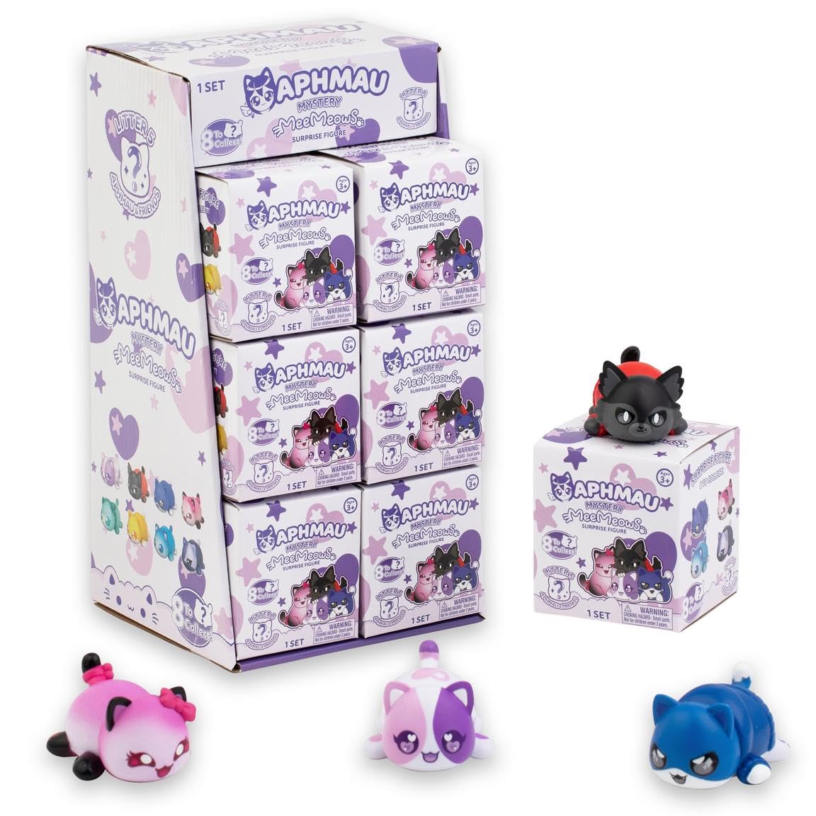Aphmau MeeMeows Litter 5 blind box ready for unboxing and display.