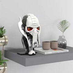 aphpaio Finished helmet display offers a striking centerpiece for desks or shelves.