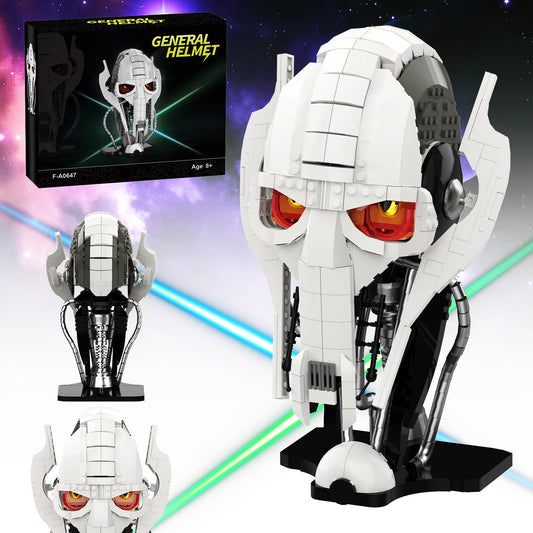 aphpaio General Helmet Building Set shows intricate detailing for display and collection.