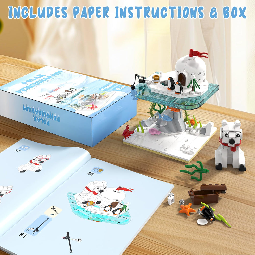 Aphpaio sea animals bricks offer safe, durable building for kids 8+.