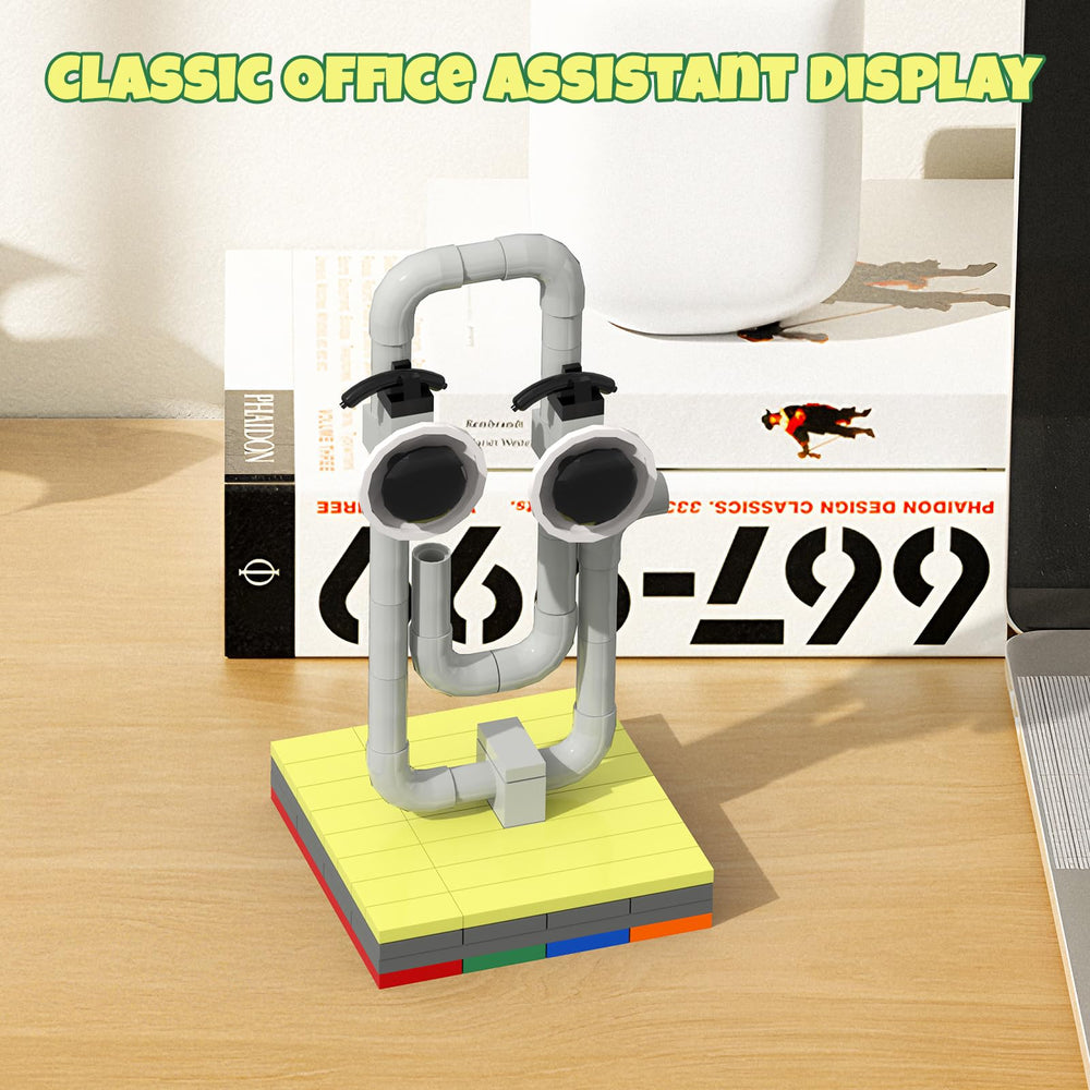 aphpiao Clippy desk display adds character to home or office.