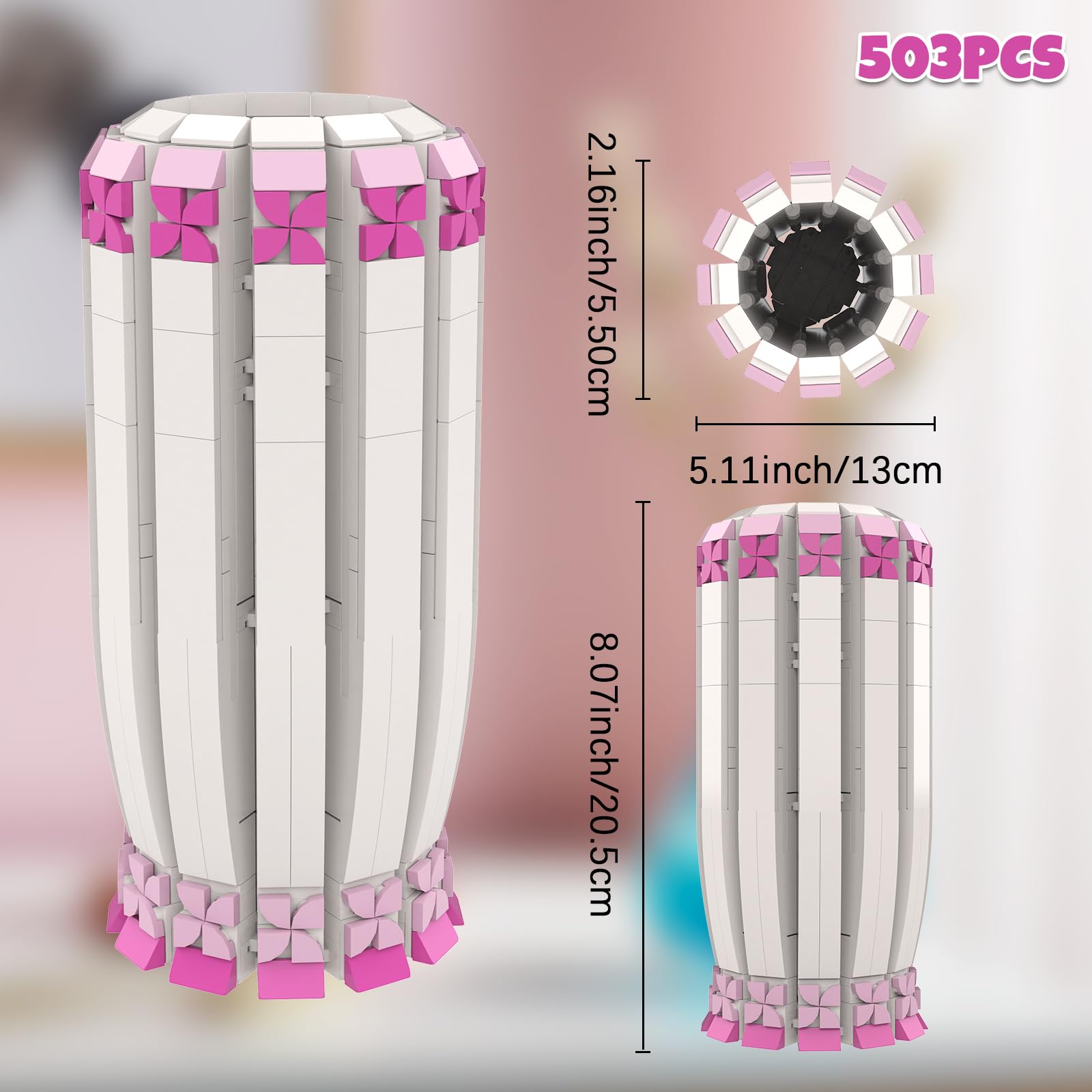 aphpiao vase block set makes a thoughtful gift for loved ones