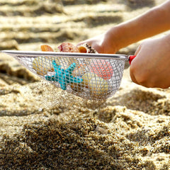 Apidgrowth Durable Beach Scoop ready for daily beach trips and shell hunting