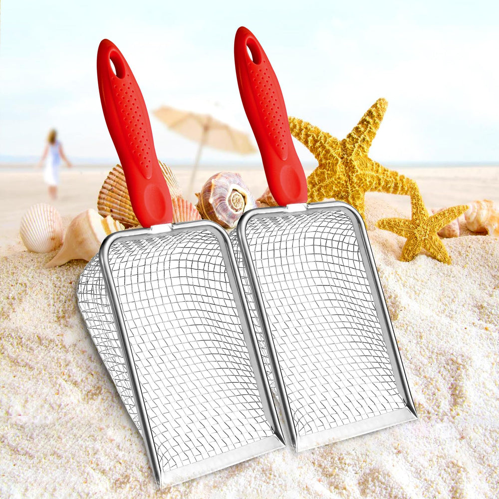 Apidgrowth Shell Collection Shovel with fine mesh for shell discovery