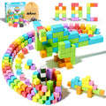 Apluses Magnetic Blocks house-building: engages imagination and develops fine motor skills.