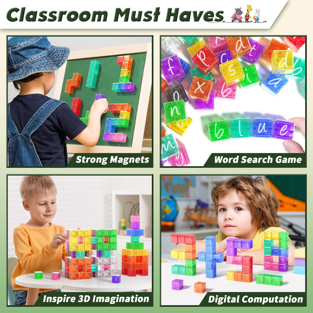 Apluses rainbow blocks producing crisp clicks and bright colors during play