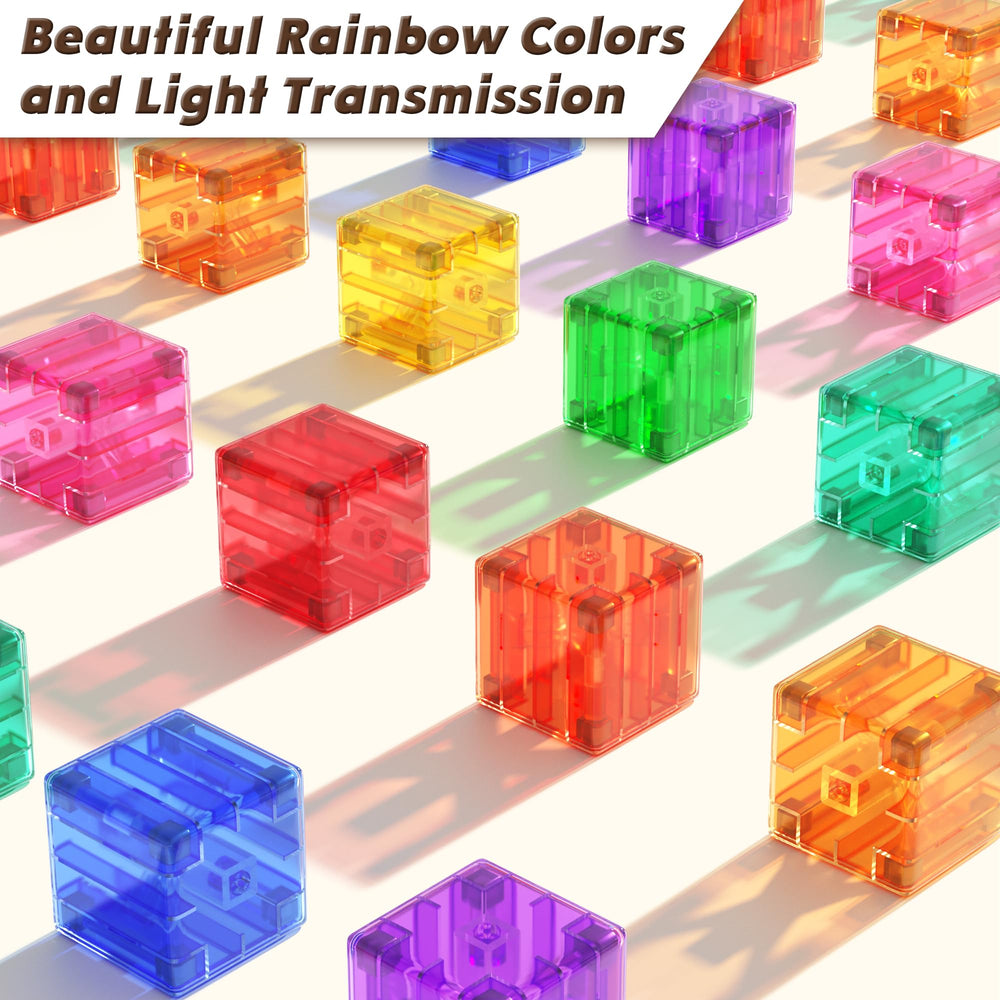 Apluses blocks made from safe ABS material with smooth edges for kid friendly use