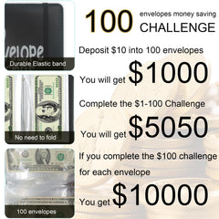 APMFHO 100-wide opening cash envelopes enable easy deposits and organized savings.