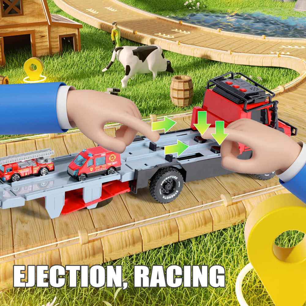 APOBATK dual-launchers on race track enhance action-packed sessions.
