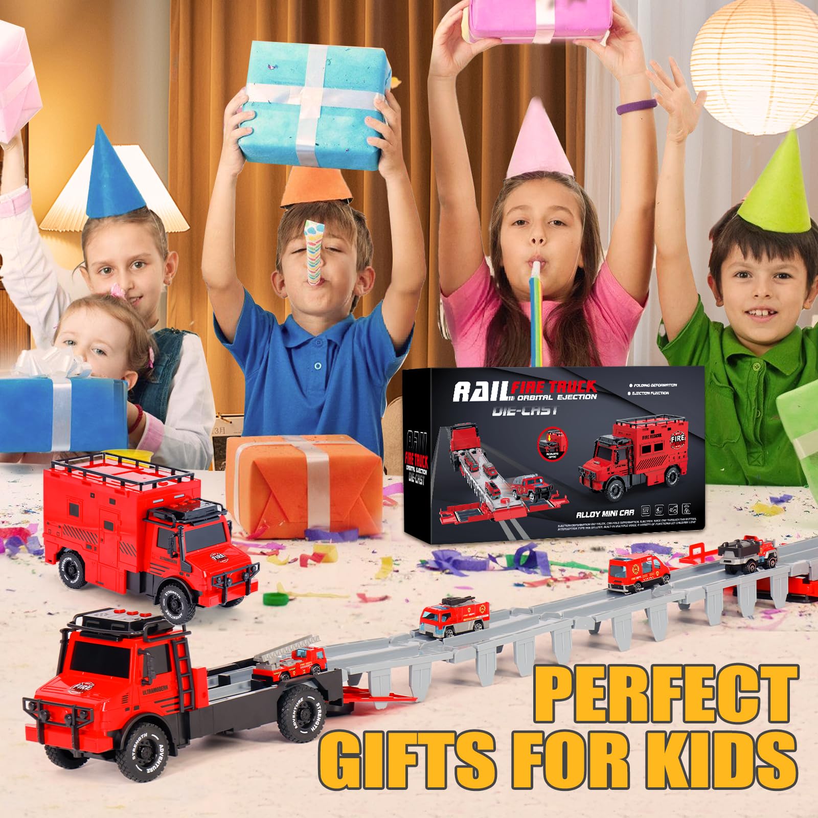 APOBATK built-in truck sounds add authentic play moments.