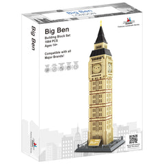 Apostrophe Games Big Ben model size showcases impressive scale for display and learning.
