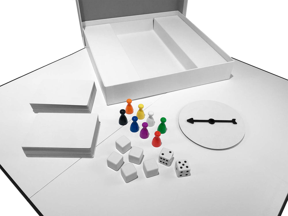 Apostrophe Games blank poker cards for writing ideas and strategies