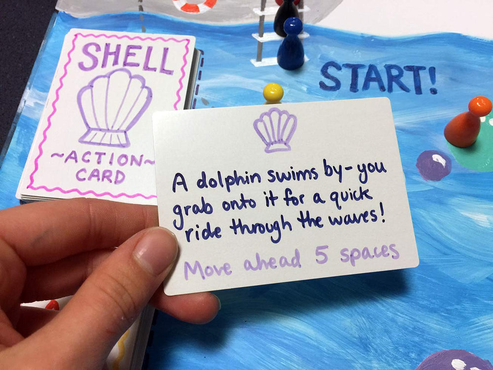 Apostrophe Games card stock close-up showing writable, durable surfaces