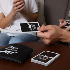 Apostrophe Games Mafia game box ready for group play