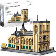 Apostrophe Games Notre-Dame Cathedral building process engages builders of all ages.