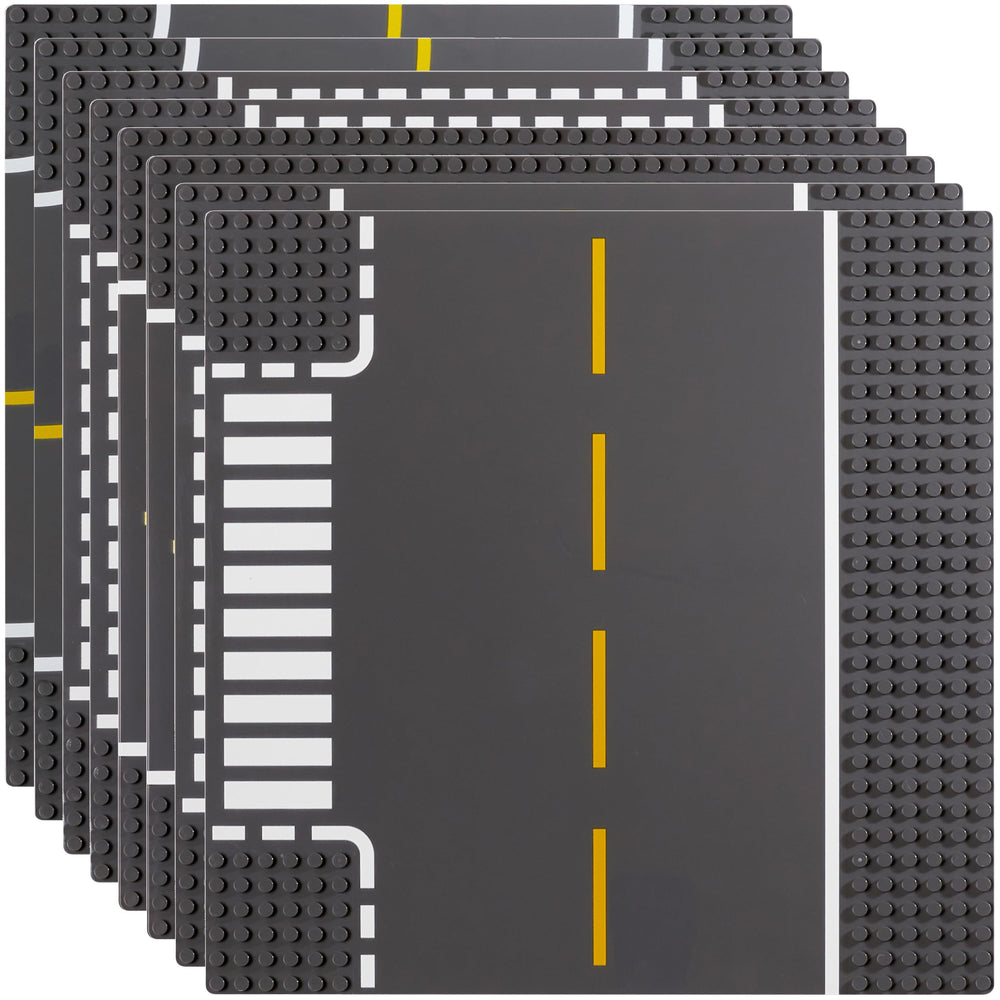 Apostrophe Games T-junction gray baseplate enabling dynamic layouts.